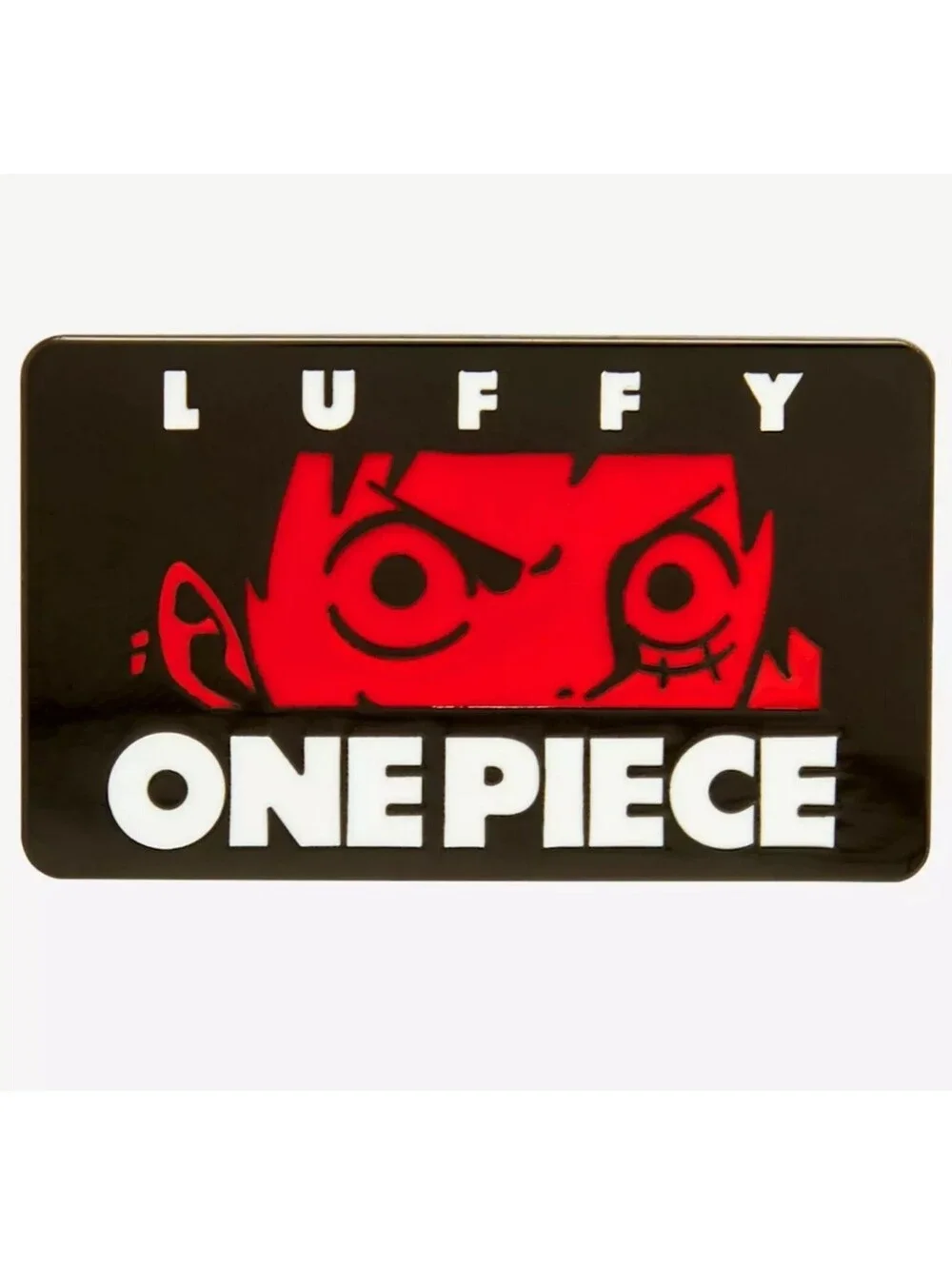 One Piece Monkey D. Luffy Eyes Panel Enamel Pin